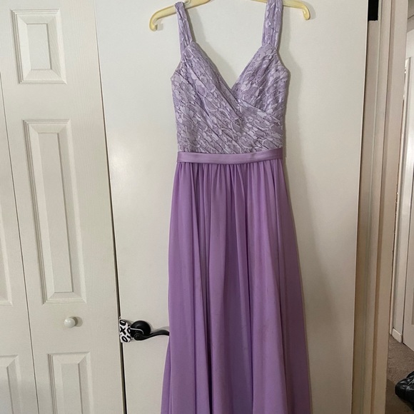 Allure Bridal Bridesmaid Dress: Mulberry (lilac) - Picture 1 of 4